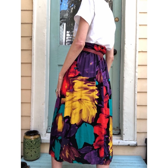 Vintage midi skirt - Picture 5 of 8